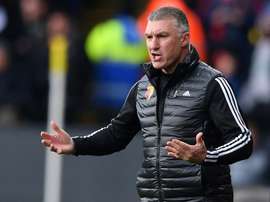 Le manager de Watford redoute un mort en cas de reprise en Angleterre. AFP