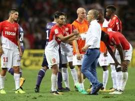 L'entraîneur de Monaco Leonardo Jardim. AFP