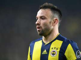 Valbuena signe en Grèce. AFP