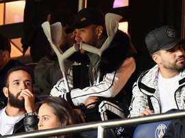 Neymar pourrait manquer trois matchs de Ligue des Champions. AFP