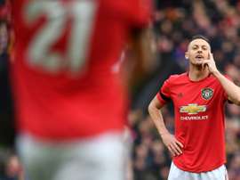 Manchester United e Nemanja Matic prolongaram vínculo por mais três anos. AFP