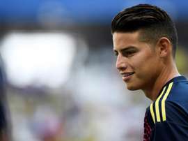 James mantiene su cariño a Banfield. AFP