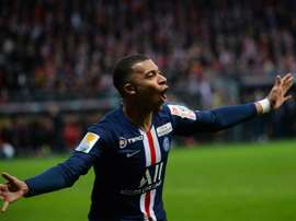 Mbappé falou de craques do PSG. AFP