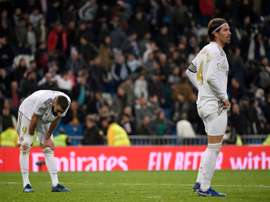 La critique de Ramos à l'égard de l'arbitre pourrait lui coûter cher. AFP