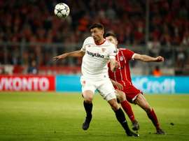 El futuro de Lenglet, en el aire. AFP