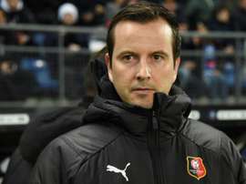 'Tout est positif au Stade rennais aujourd'hui'. AFP