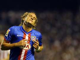 Diego Forlan prend sa retraite. AFP