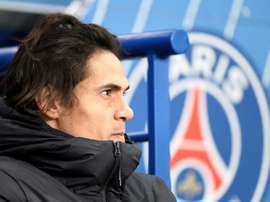 PSG recusa renovar com Cavani. AFP