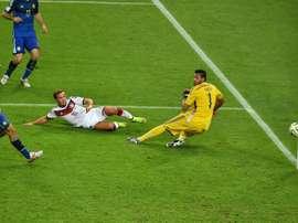 Une descente en enfer pour Mario Götze. AFP