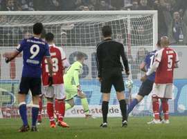 Schalke enchaîne avec une victoire dans ce match de Bundesliga. AFP