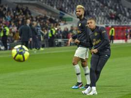 Les compos probables du match de Ligue 1 entre le PSG et Strasbourg. AFP