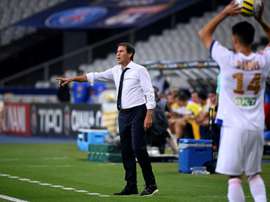Rudi Garcia explique son choix de laisser Moussa Dembélé sur le banc. AFP