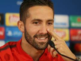 Joao Moutinho habló sobre su continuidad en el Mónaco. AFP
