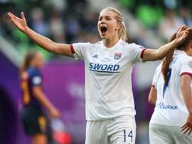 Ada Hegerberg, opérée avec succès. AFP