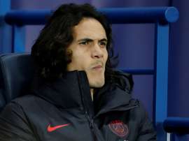 El Inter Miami se cruza entre Cavani y el Atlético. AFP