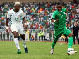 Le Nigeria dOgenyi Onazi est allé simposer à la Zambie à Ndola en qualification pour le Mondial. AFP