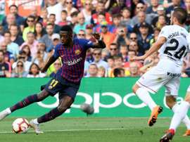 Dembélé enthousiasme son monde. AFP