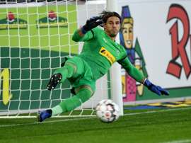 Le gardien de but de Mönchengladbach Yann Sommer lors de la défaite face à Fribourg 3-1. AFP