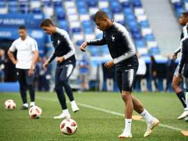 Varane ha parlato in conferenza stampa. AFP