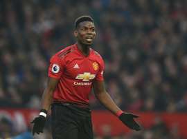 Pogba anotó de penalti el 1-2. AFP