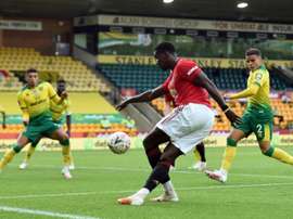 Manchester United et Pogba cravachent et vont en demie. AFP