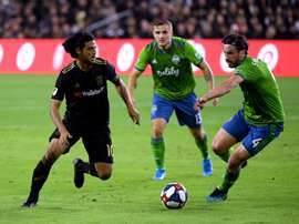 Carlos Vela lauréat du trophée de meilleur joueur de MLS. AFP