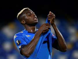 Victor Osimhen n'est plus positif au Covid-19. afp