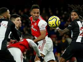 Les compos probables du match de Premier League entre Arsenal et Newcastle. AFP