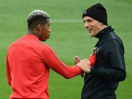 Le défenseur du PSG Presnel Kimpembe. AFP