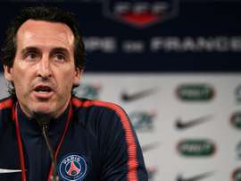Emery is looking to finish his season with a domestic treble. AFP
