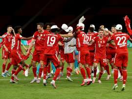 Le Bayern se balade en finale de Coupe et rêve désormais de triplé. afp