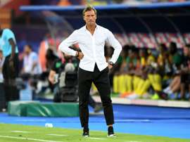Hervé Renard va présenter sa démission. AFP