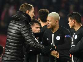 Mbappé est en pleine forme. AFP