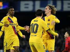 Griezmann saves the day with vital away goal. AFP