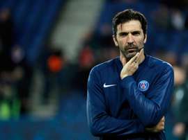 Buffon pourrait raccrocher les crampons en fin de saison. AFP