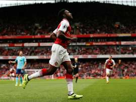 O Arsenal venceu por 3-2 na receção ao Southampton. AFP