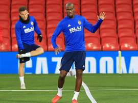 Le milieu de terrain de Valence, Geoffrey Kondogbia. AFP