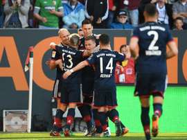 El Bayern vuelve a mandar en Alemania. AFP
