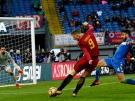 Sampdoria e Roma empataram em 1-1. AFP