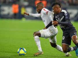 Le Lyonnais Maxwel Cornet, cauchemar de City et de Guardiola. afp