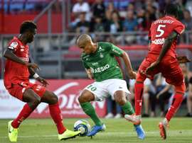 Le vestiaire prend la défense de Khazri après les sifflets du Chaudron. AFP