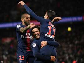 Di Maria et Cavani pourraient quitter le PSG. AFP