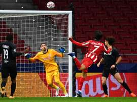 Victoire à l'arraché de l'Atlético contre Salzbourg. afp