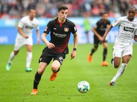 El Bayer Leverkusen declara intransferible a Havertz. AFP