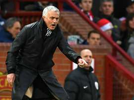 L'entraîneur de Manchester United José Mourinho. AFP