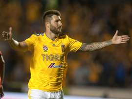 André-Pierre Gignac, auteur d'un doublé face à Veracruz. AFP