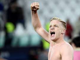 Van de Beek strizza l'occhio al Barça. AFP