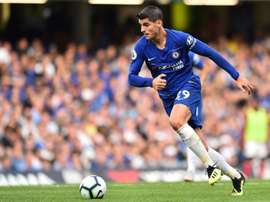 Morata has struggled for form in front of goal so far this season. AFP