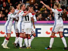 Les Lyonnaises ont battu les Lilloises. AFP