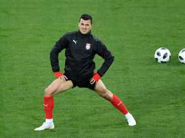 Radonjic a rejoint l'OM. AFP